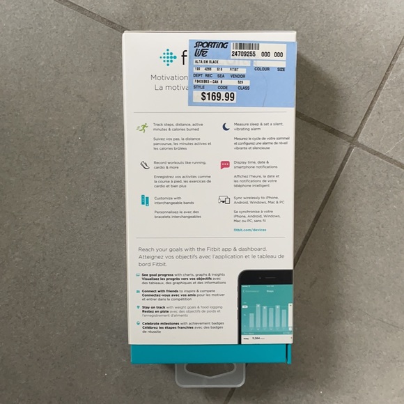 Fitbit Alta, size small - Picture 2 of 4